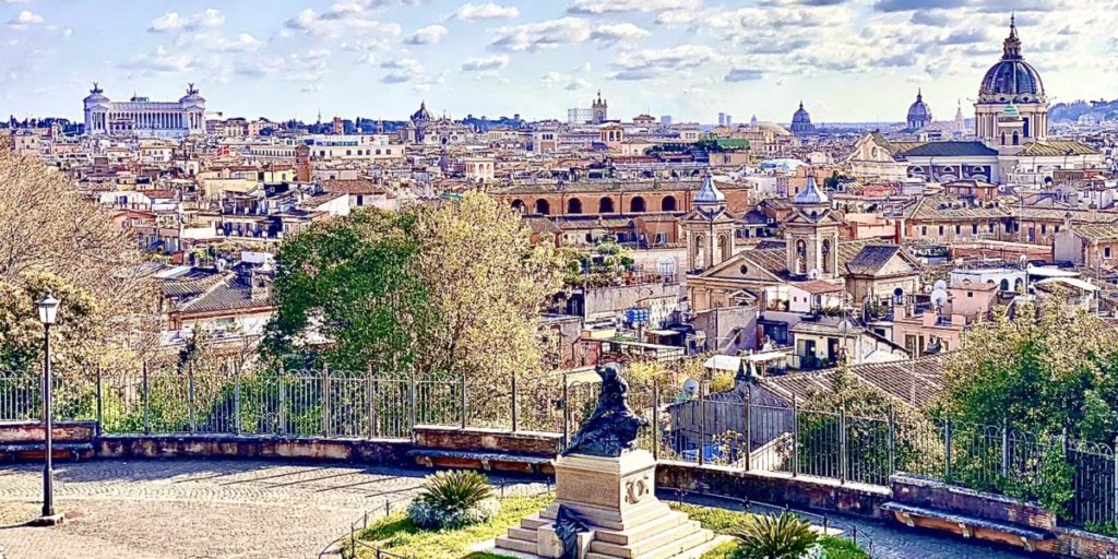 Бесплатные платные и панорамные площадки и террасы в Риме