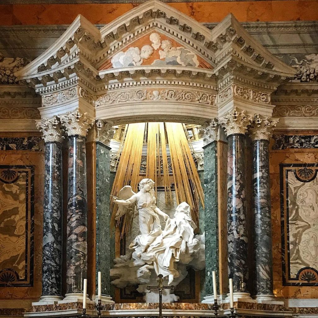 Капелла Корнаро - Экстаз Святой Терезы Авильской. Бернини