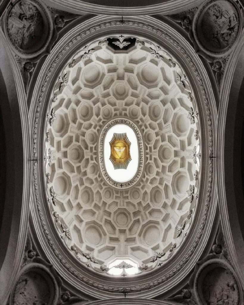 Церковь Сан-Карло алле Куатро Фонтане или Сан Карлино - архитектура и убранство Борромини