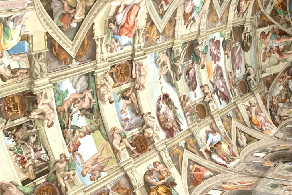 экскурсия сикстинская капелла Роспись потолка - Микеланджело