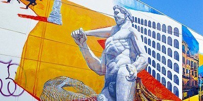ЭКСКУРСИЯ СТРИТ-арт в РИМЕ.Уличное искусство