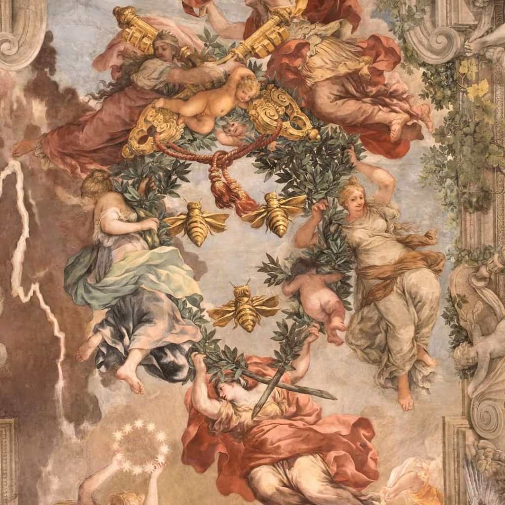 Галерея Дворец Барберини Рим.Роспись
