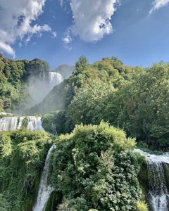 Каската делле Марморе. Три уровня Мраморного водопада в Умбрии