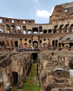Посещение Колизея: Арена и поземелья