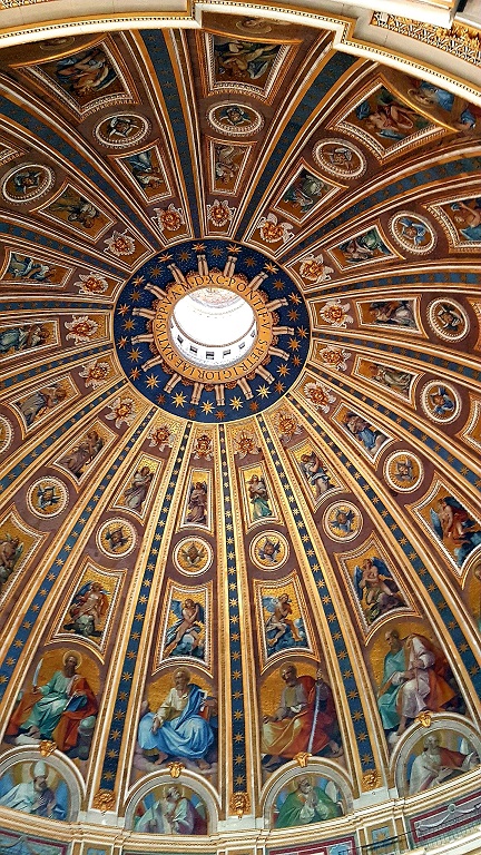 Мозаика купола собора Святого Петра в Ватикане Экскурсия Ватикан