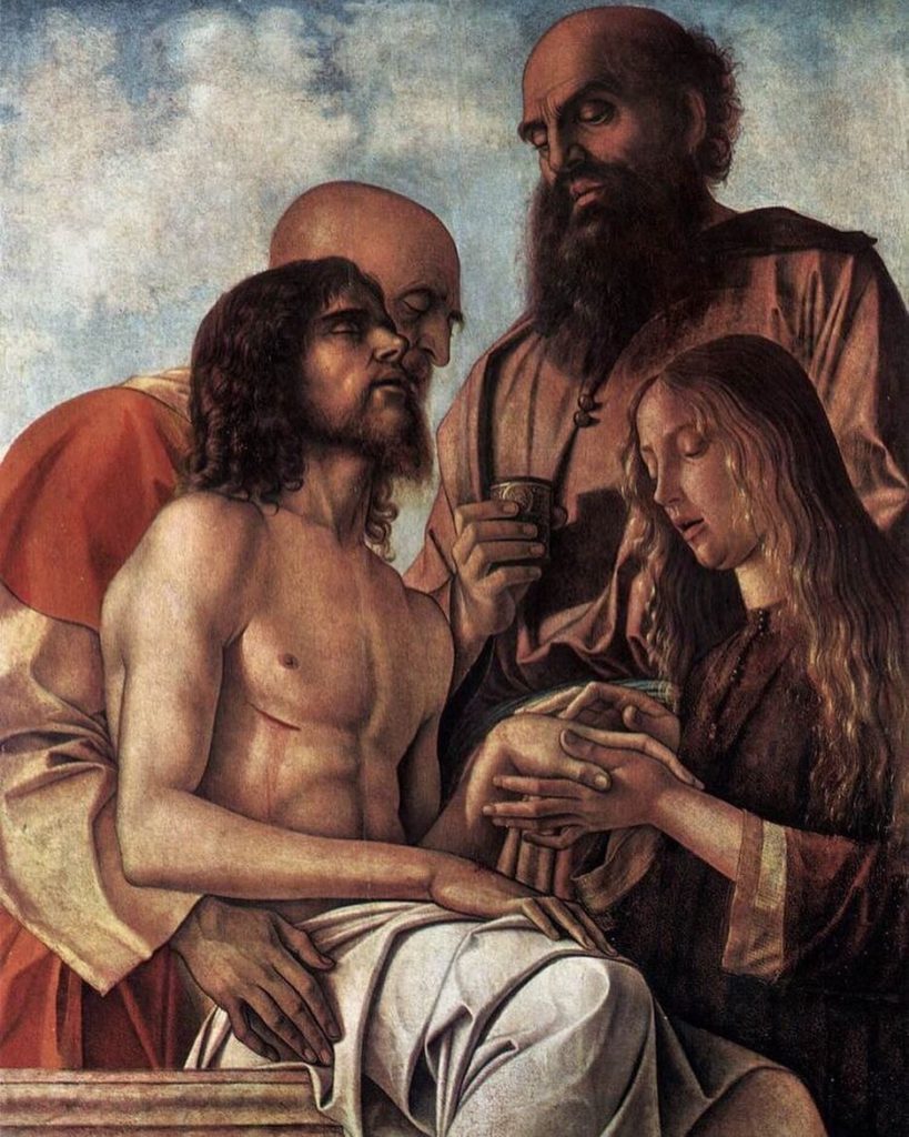 Пинакотека Ватикана Шедевры Картина Беллини Оплакивание Христа