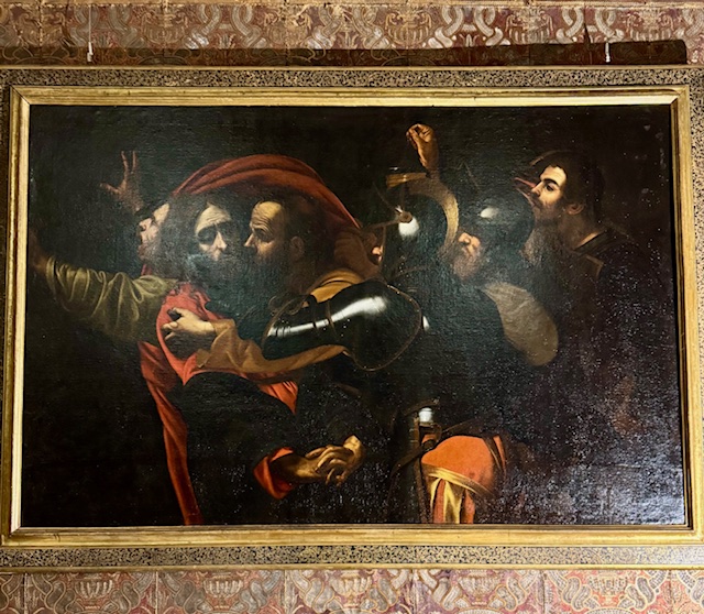 Потерянный Караваджо Взятие Христа под стражу или Поцелуй Иуды