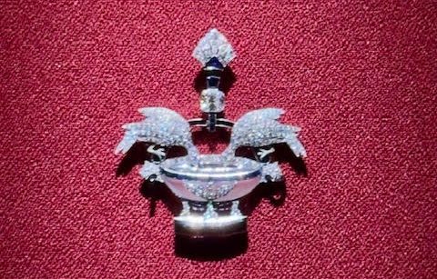 Голуби Плиния. Подвеска в брилиантах.