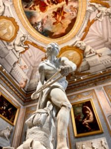 Статуя "ДАВИД" Бернини. Известные экспонаты Галерея Боргезе